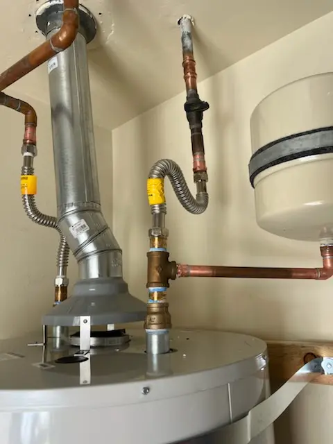 Water heater installation and plumbing repair in Middleton